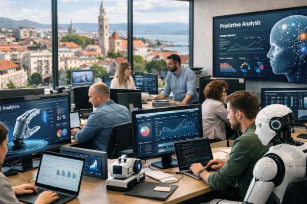 Utjecaj umjetne inteligencije na tržište rada u Hrvatskoj u modernom uredskom okruženju