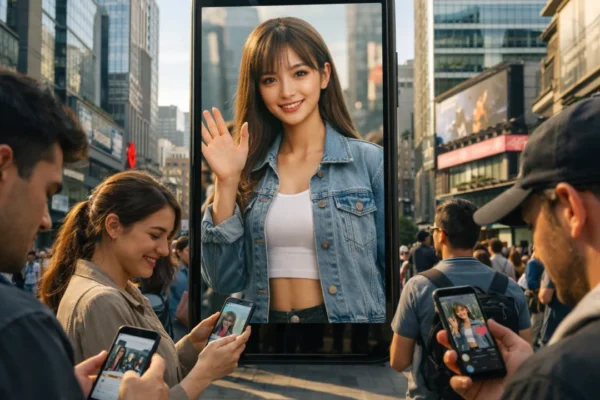 Virtualni influencer na društvenim mrežama i interakcija s publikom