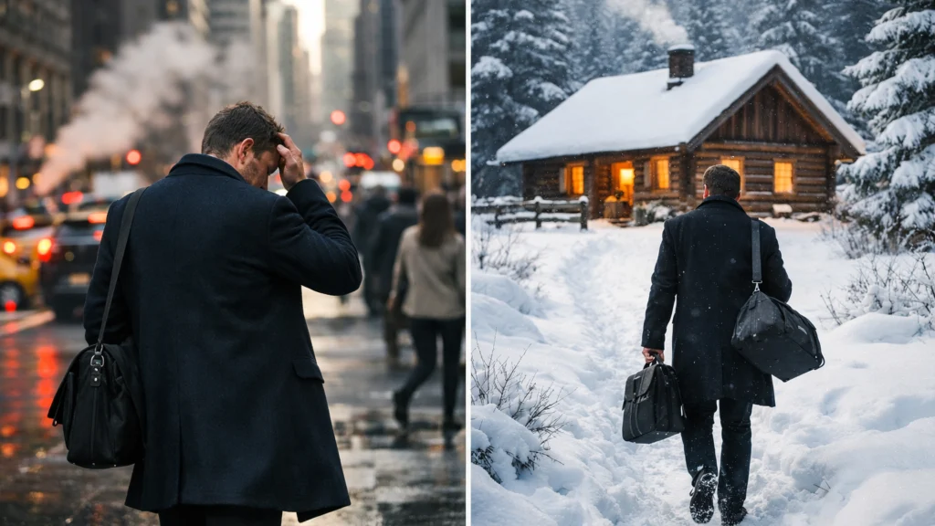 Bijeg iz urbanog stresa u mirnu zimsku prirodu