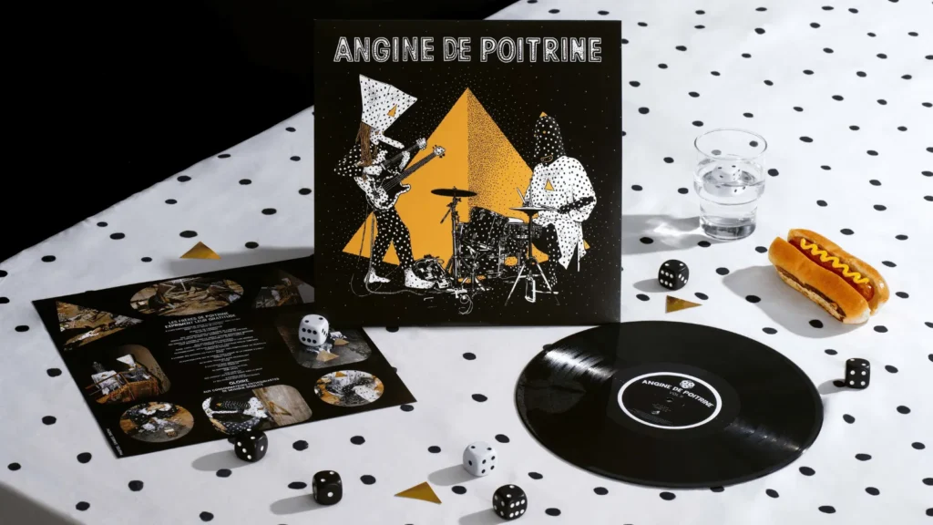 Angine de Poitrine anonimni rock projekt s mikrotonalnim gitarama i snažnim ritmovima