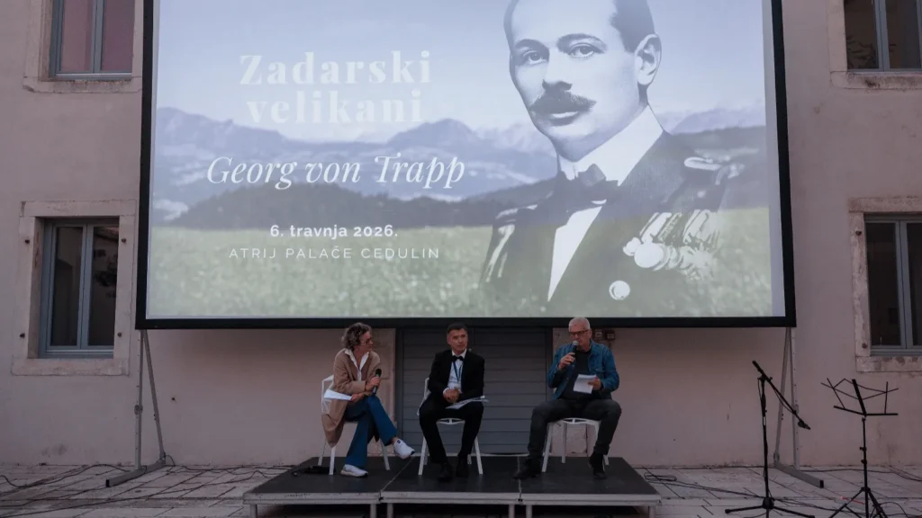 Palača Cedulin u Zadru, mjesto rođenja austro-ugarskog podmorničara Georga von Trappa