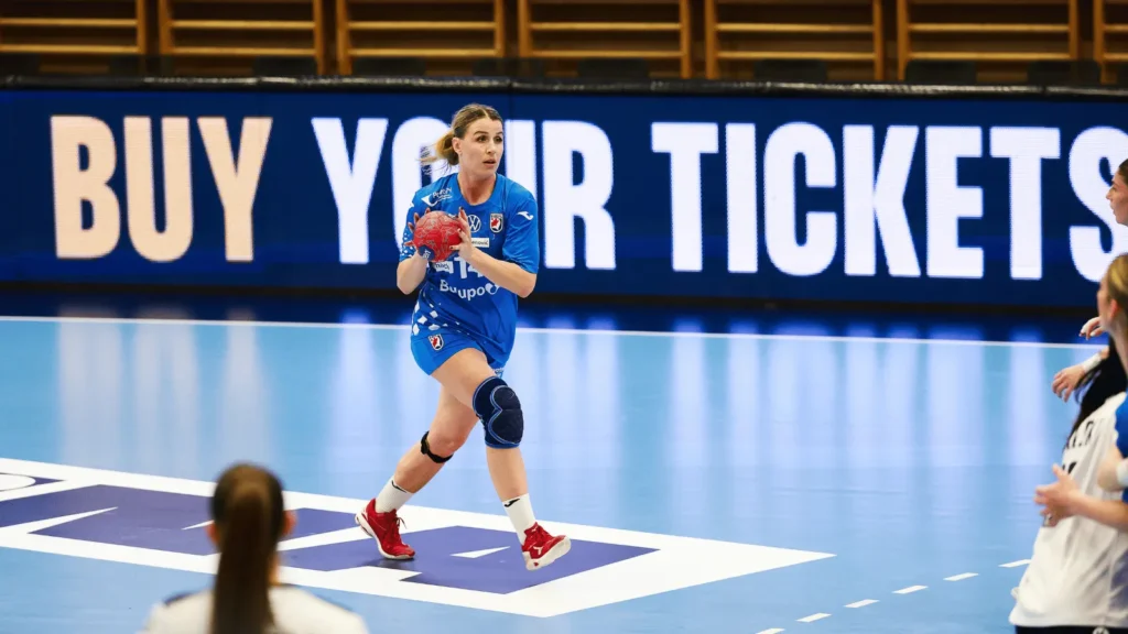 Hrvatska ženska rukometna reprezentacija u utakmici protiv Kosova u kvalifikacijama za EHF EURO 2026.