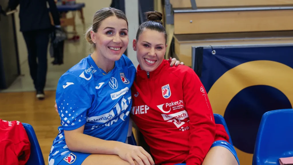 Hrvatska ženska rukometna reprezentacija u utakmici protiv Kosova u kvalifikacijama za EHF EURO 2026.