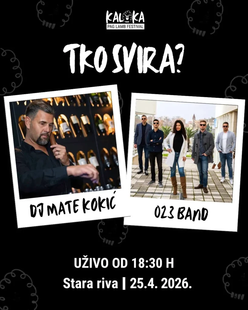 Kaloka – Pag lamb street food festival na Staroj rivi u gradu Pagu