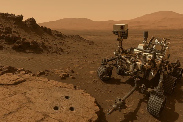 Organske molekule na Marsu otkrivene u glinenim stijenama Mount Sharpa pomoću rovera Curiosity.