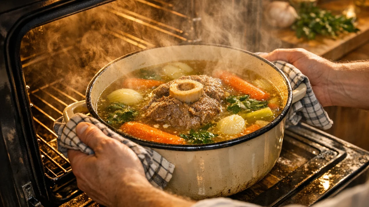 Priprema jela Domaća goveđa juha