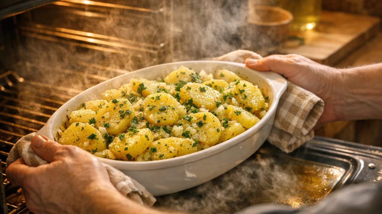 Priprema jela Domaći krumpir salata klasičan recept