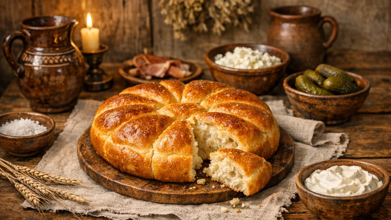 Tradicionalna priprema jela Domaća pogača mekana