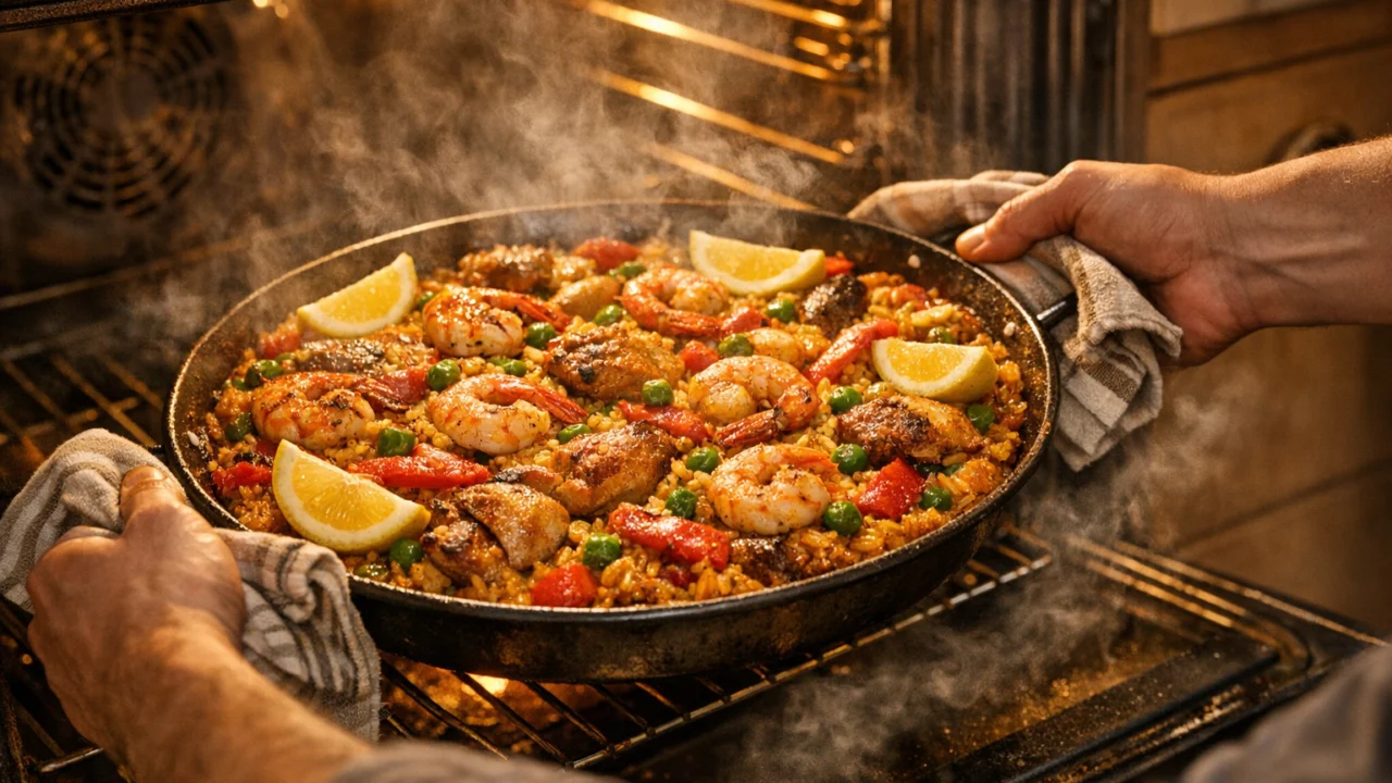 Priprema jela Domaća paella jednostavna verzija