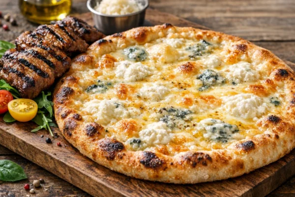 Fotografija jela Domaća pizza s četiri sira