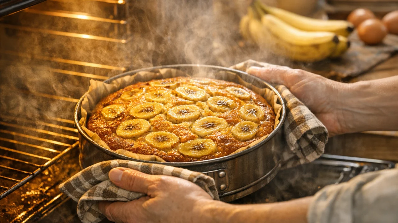 Priprema jela Domaća torta od banane