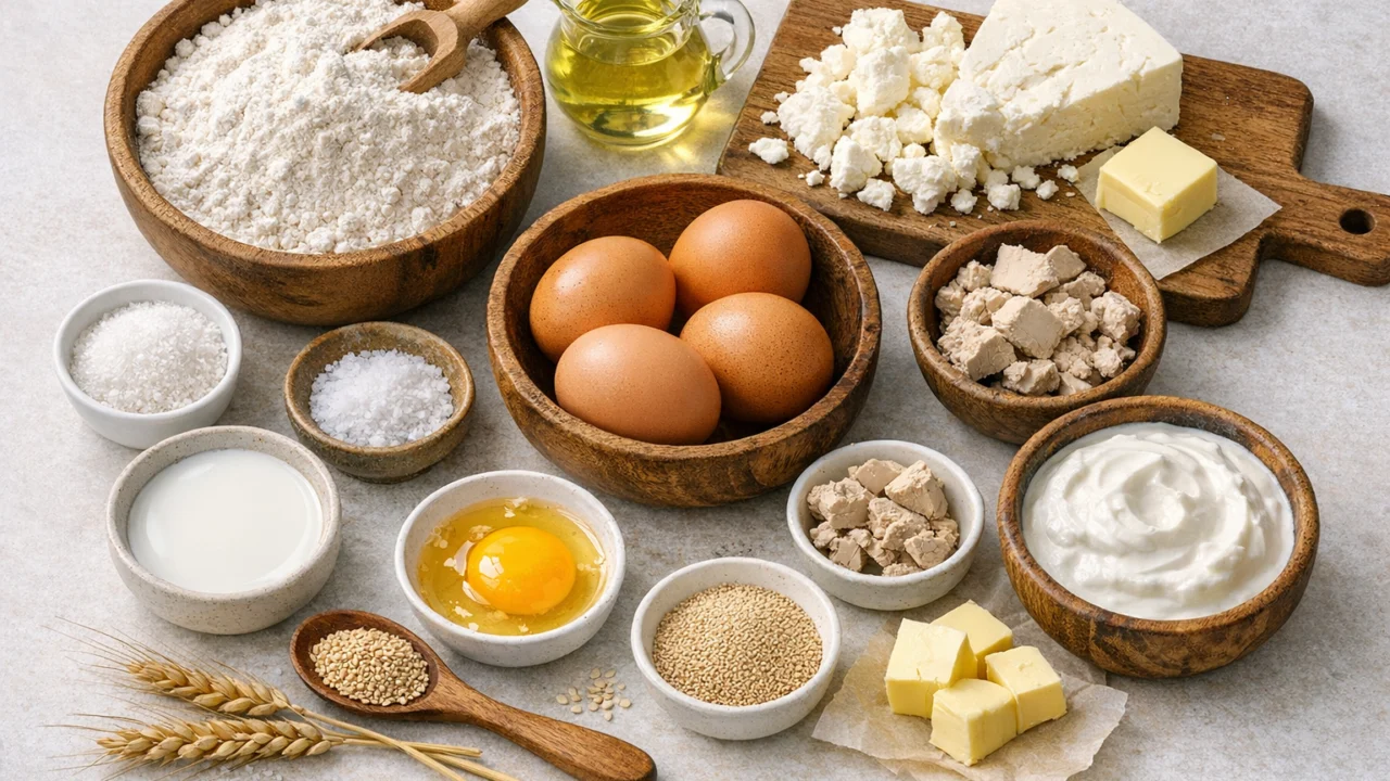 Sastojci za Domaće kiflice mekane kao duša