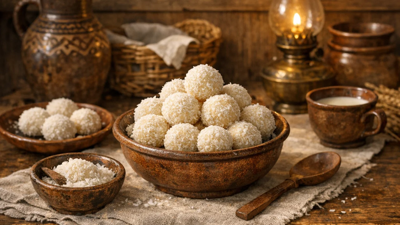 Tradicionalna priprema jela Domaće kuglice od kokosa