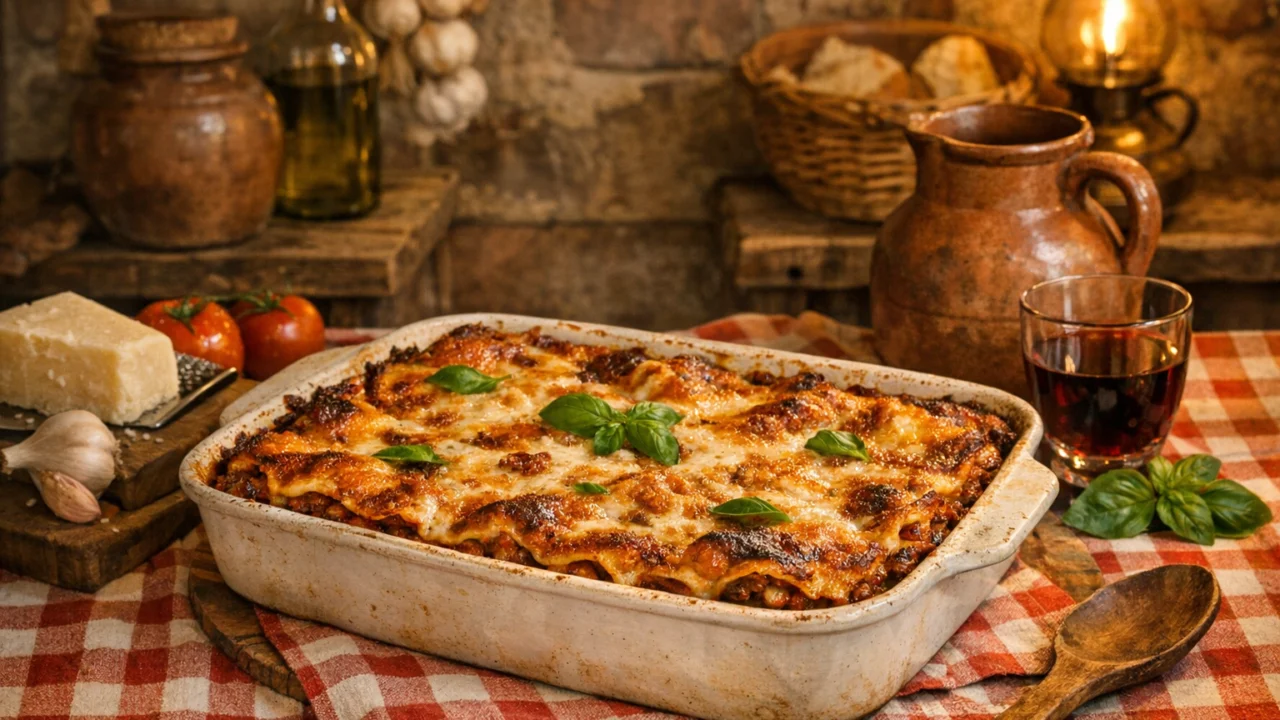 Tradicionalna priprema jela Domaće lazanje jednostavno