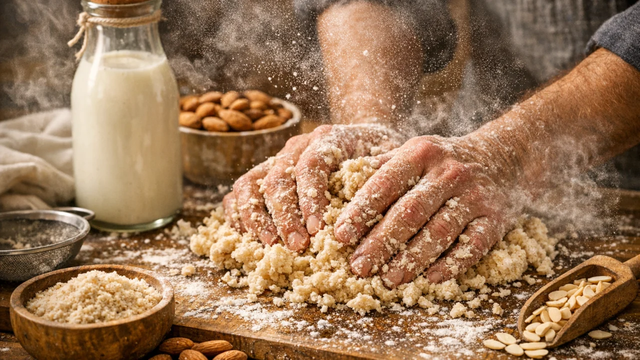 Priprema jela Domaće mlijeko od badema