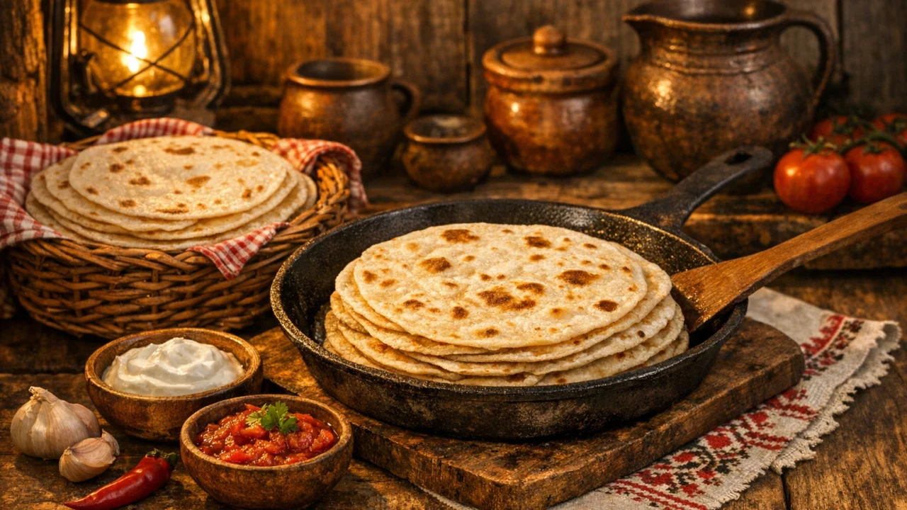 Tradicionalna priprema jela Domaće tortilje iz tave