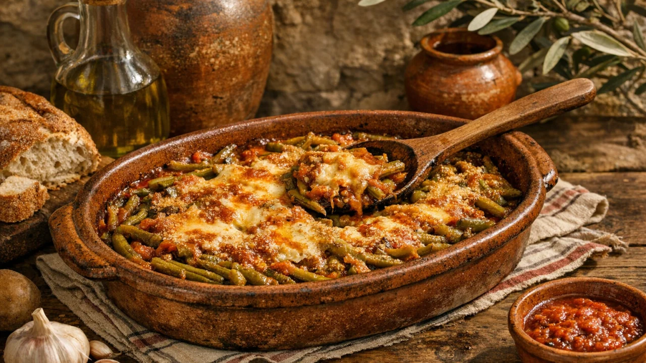 Tradicionalna priprema jela Domaće zapečene mahune