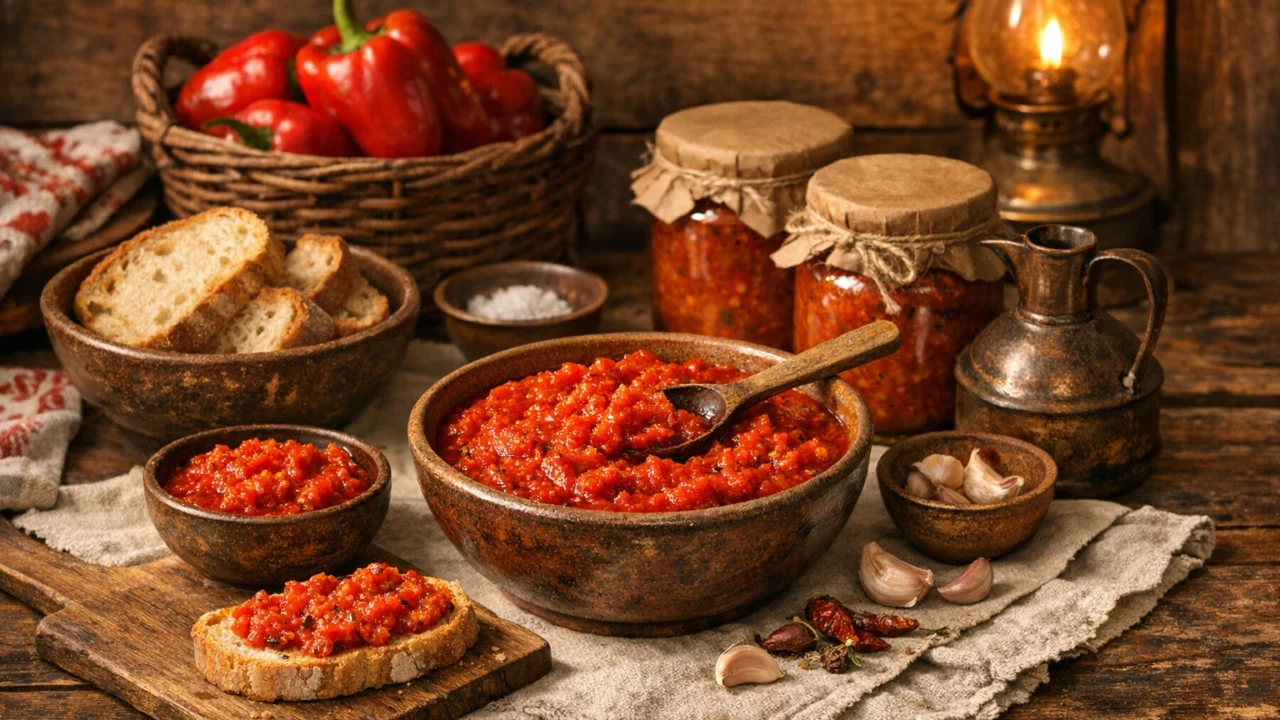 Tradicionalna priprema jela Domaći ajvar na starinski način