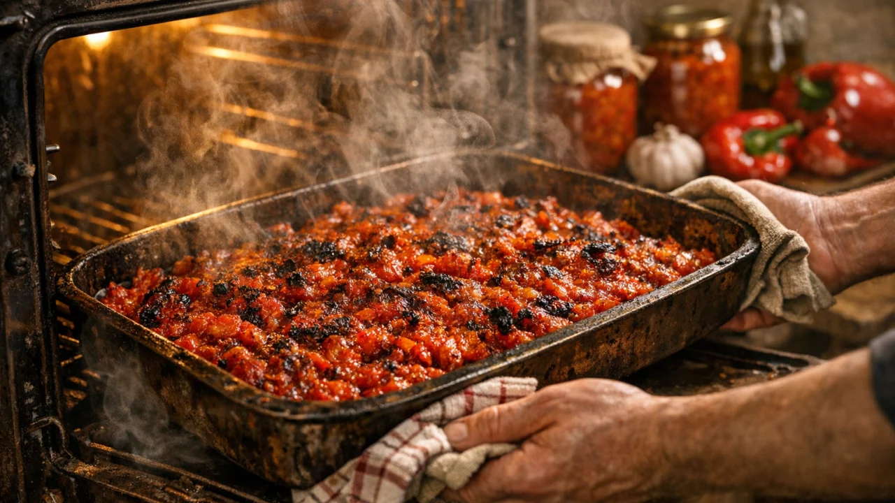 Priprema jela Domaći ajvar na starinski način