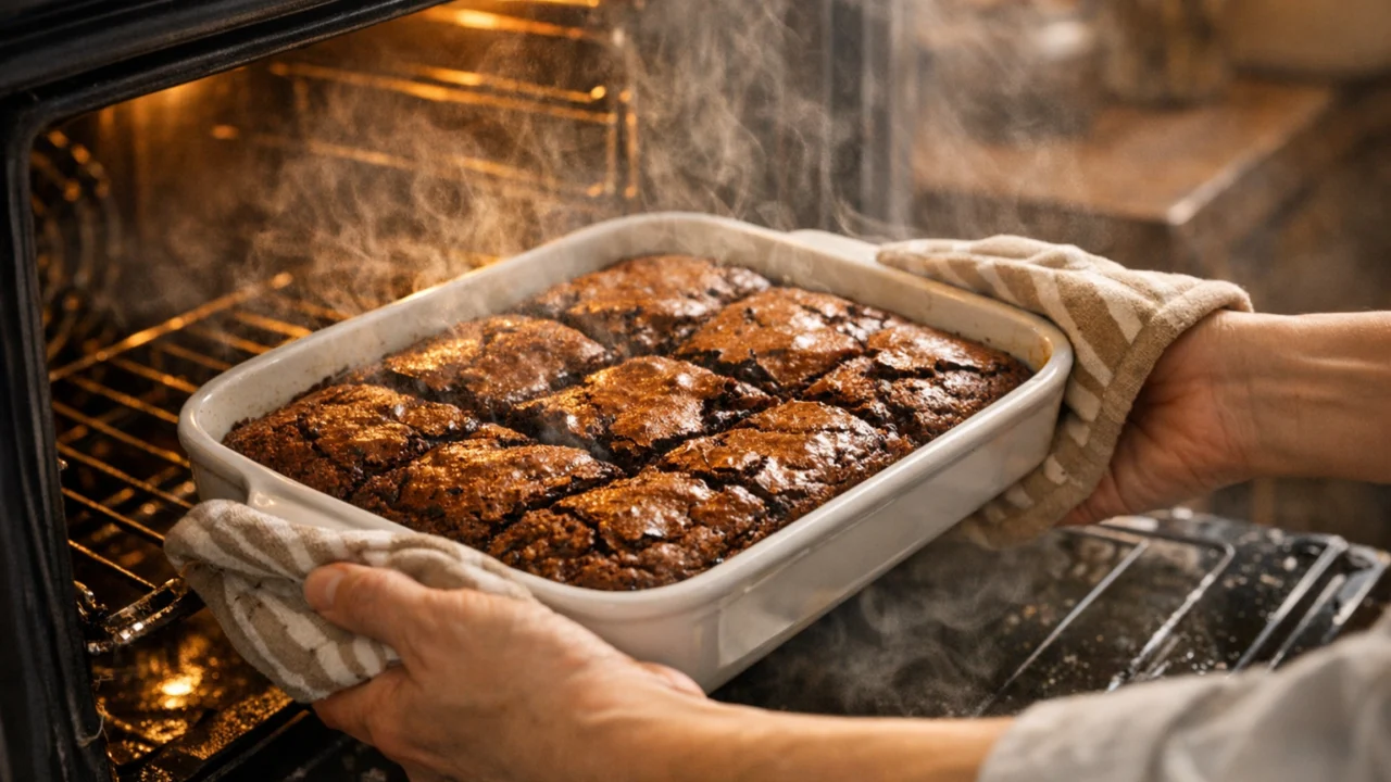 Priprema jela Domaći brownie bez brašna