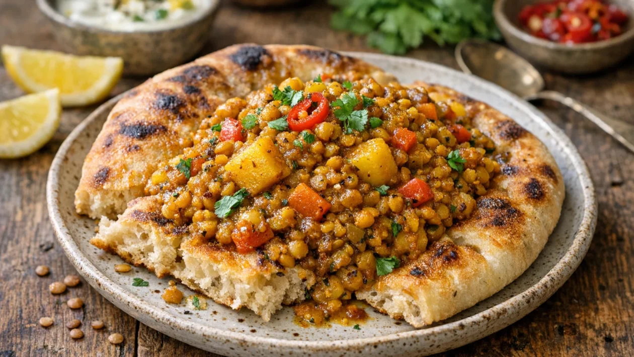 Fotografija jela Domaći curry s lećom