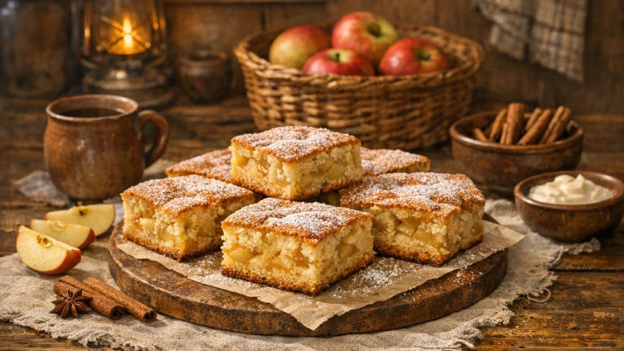 Tradicionalna priprema jela Domaći kolač od jabuka sočan i mekan