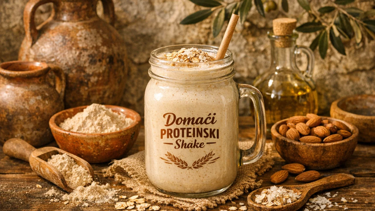 Tradicionalna priprema jela Domaći proteinski shake