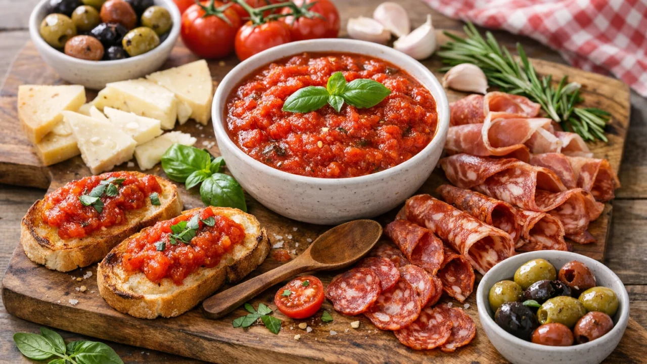Posluživanje i varijacije Domaći umak od rajčice