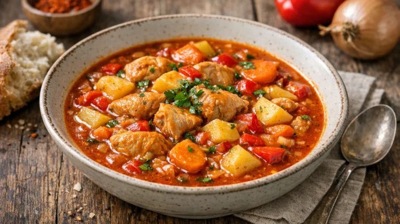 Fotografija jela Fini pileći paprikaš