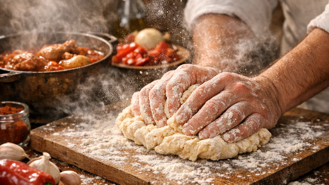 Priprema jela Fini pileći paprikaš