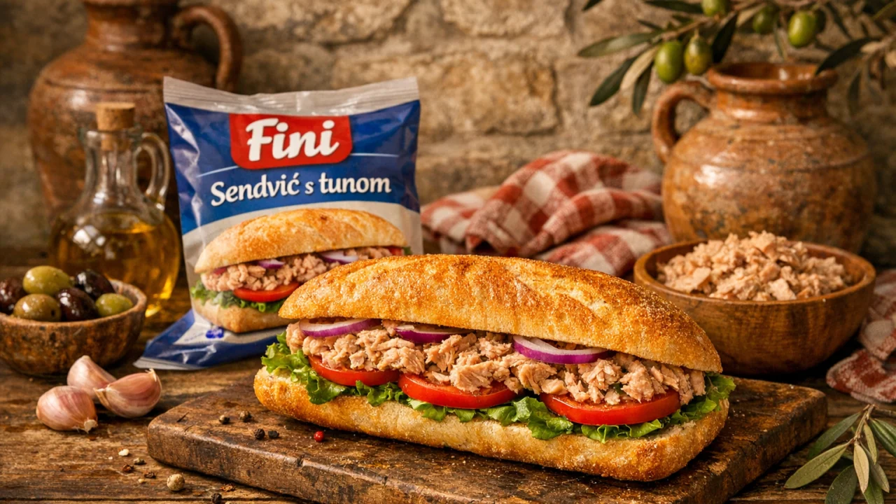 Tradicionalna priprema jela Fini sendvič s tunom