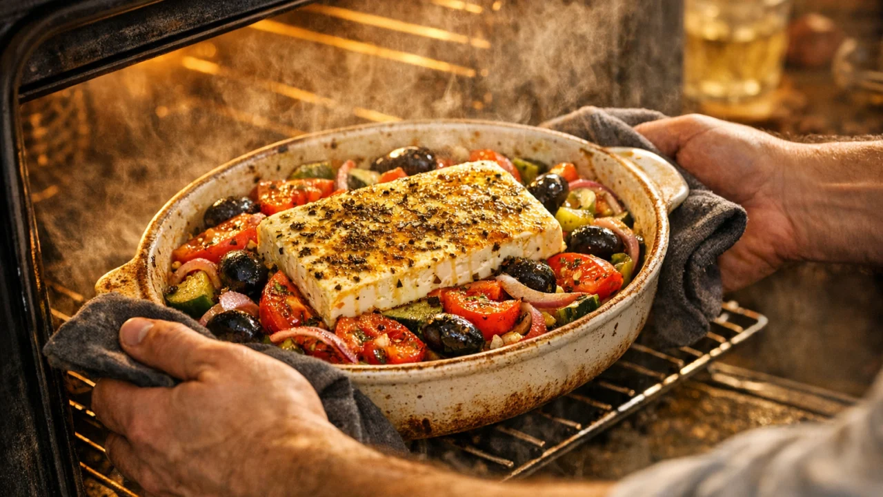 Priprema jela Grčka salata tradicionalni recept