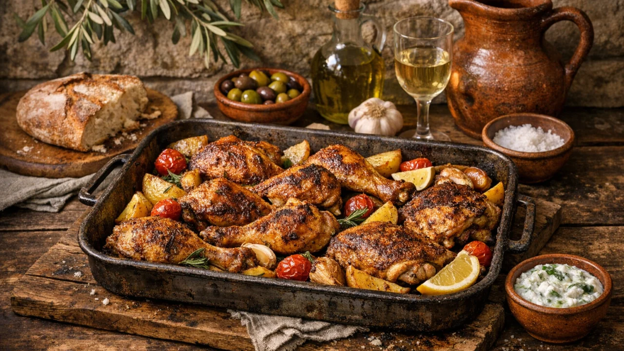 Tradicionalna priprema jela Hrskava piletina iz pećnice