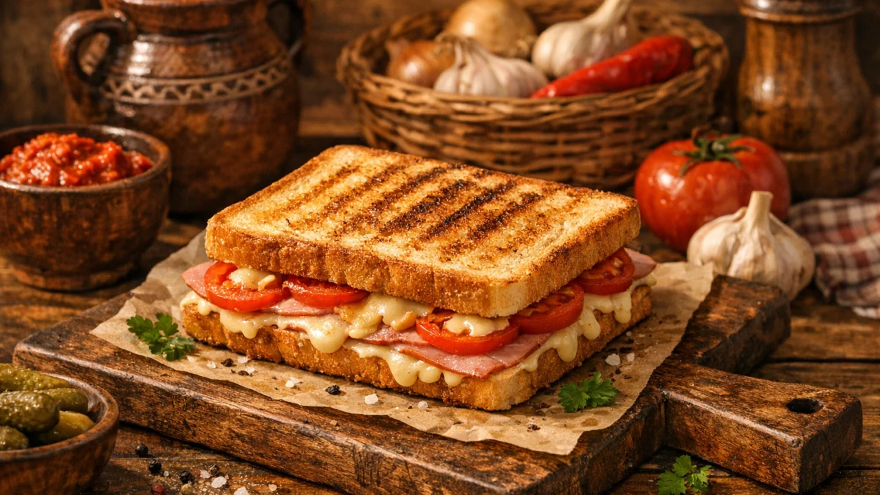 Tradicionalna priprema jela Hrskavi tost sendvič