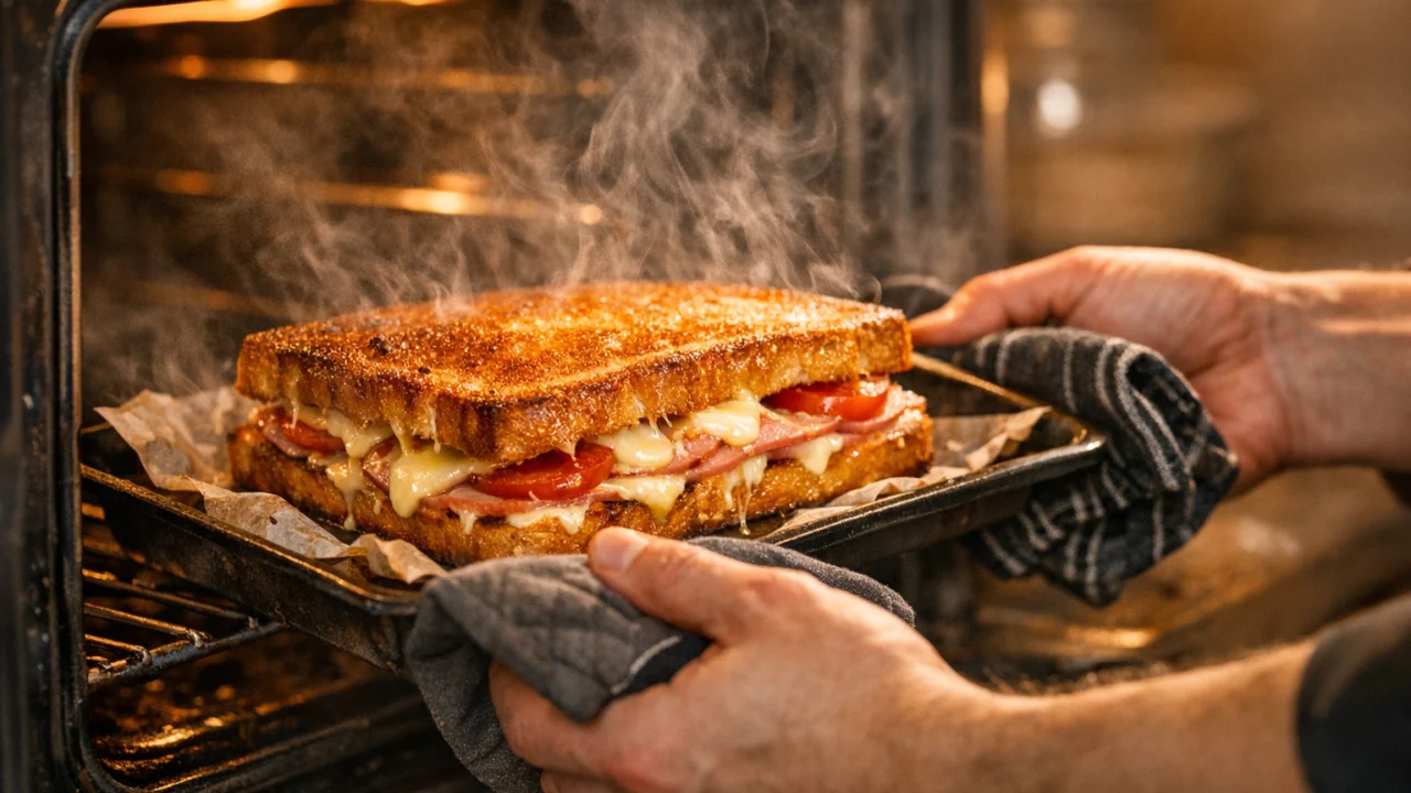 Priprema jela Hrskavi tost sendvič