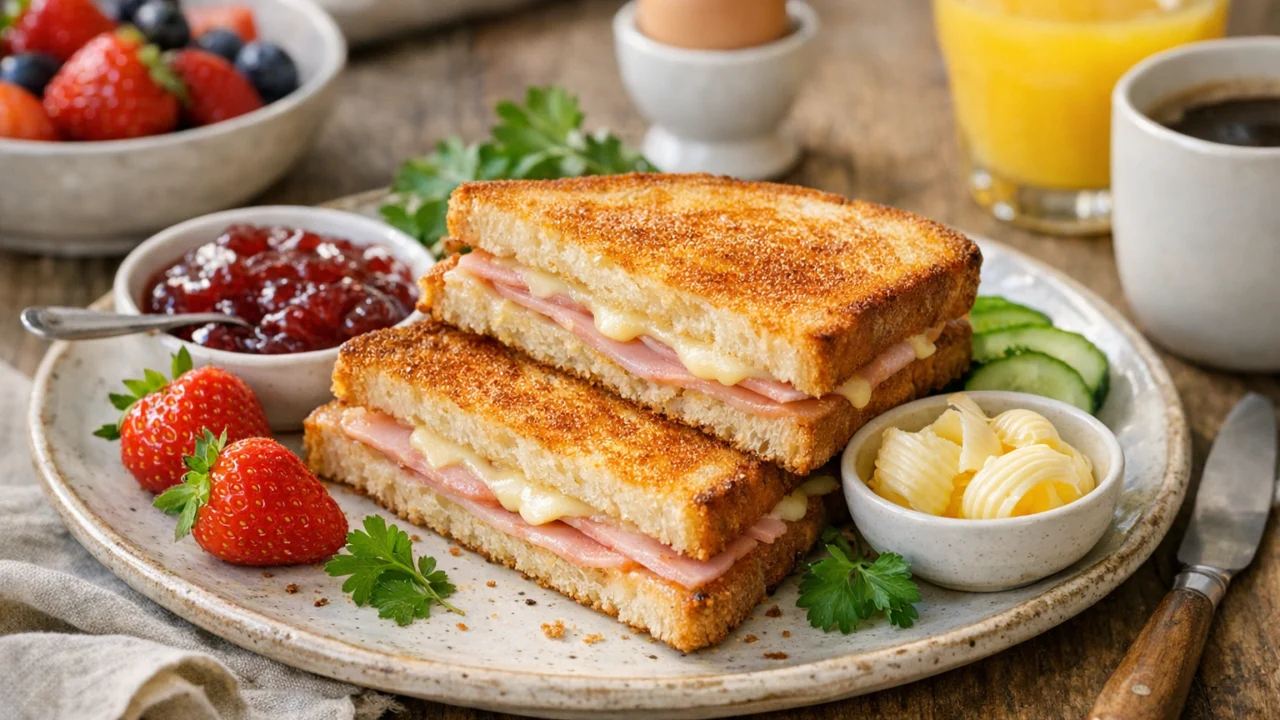 Posluživanje i varijacije Hrskavi tost sendvič