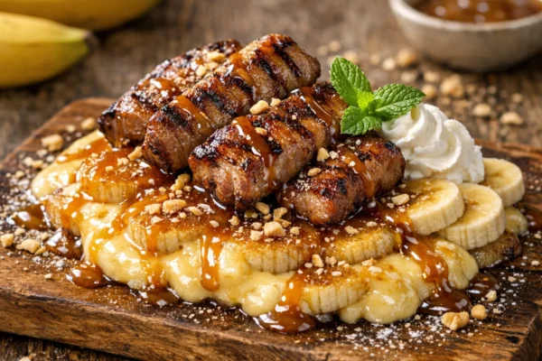 Fotografija jela Kremasti desert od banane