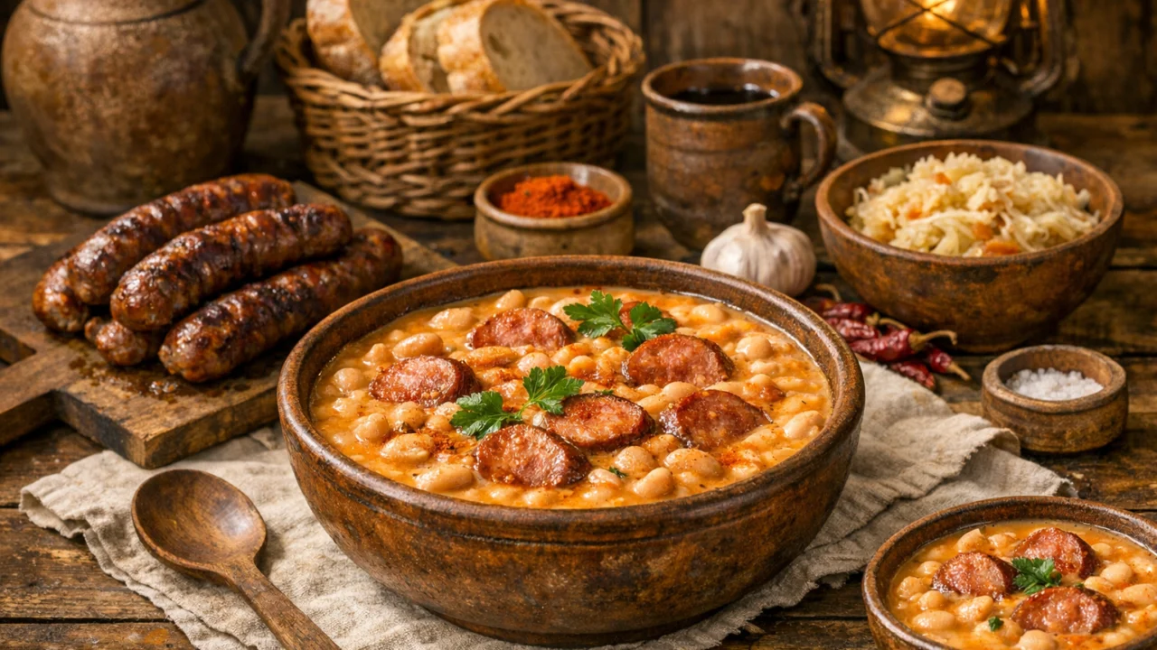 Tradicionalna priprema jela Kremasti grah s kobasicama