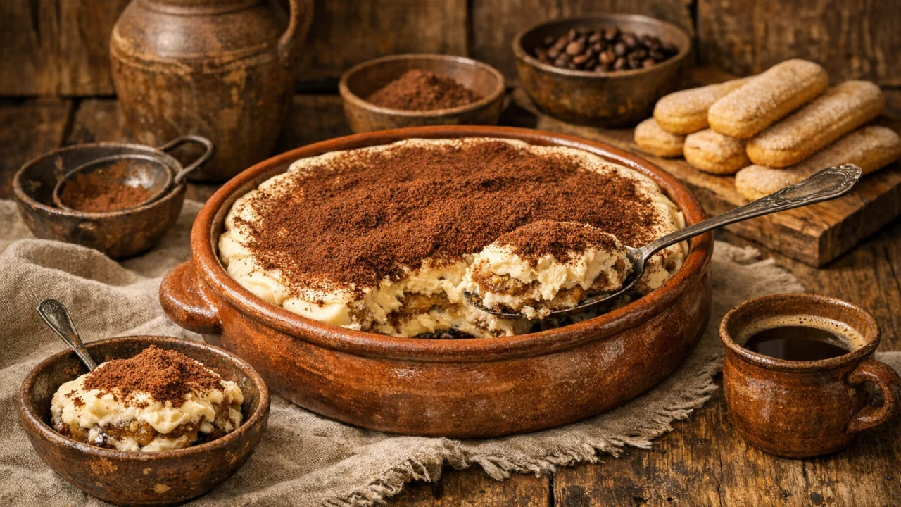 Tradicionalna priprema jela Kremasti tiramisu bez jaja