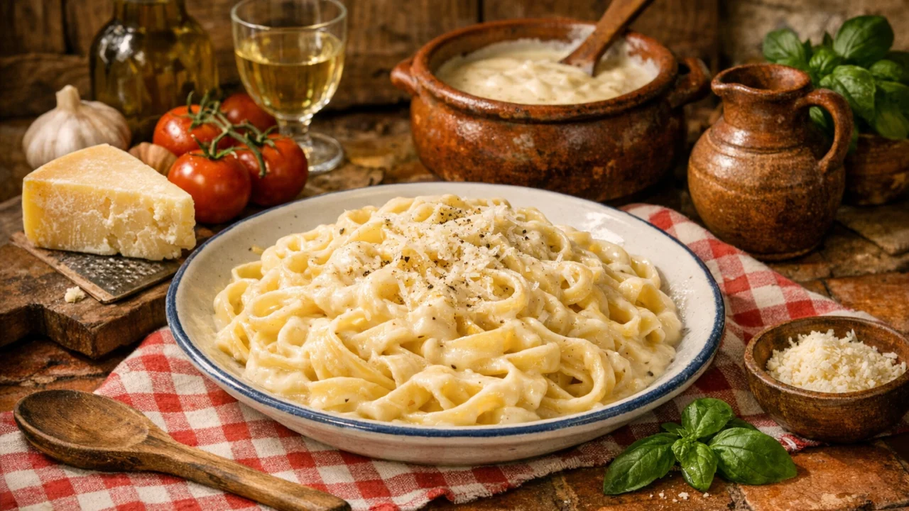 Tradicionalna priprema jela Kremasti umak od sira za tjesteninu