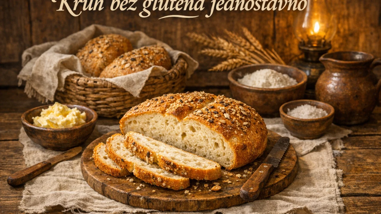 Tradicionalna priprema jela Kruh bez glutena jednostavno