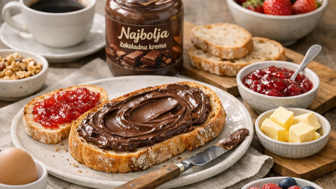Posluživanje i varijacije Najbolja čokoladna krema