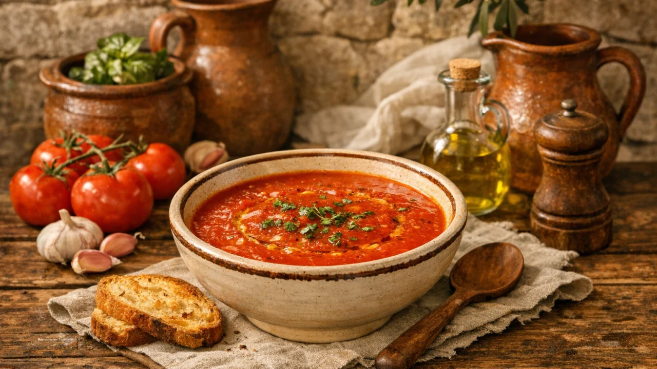 Tradicionalna priprema jela Najbolja domaća juha od rajčice