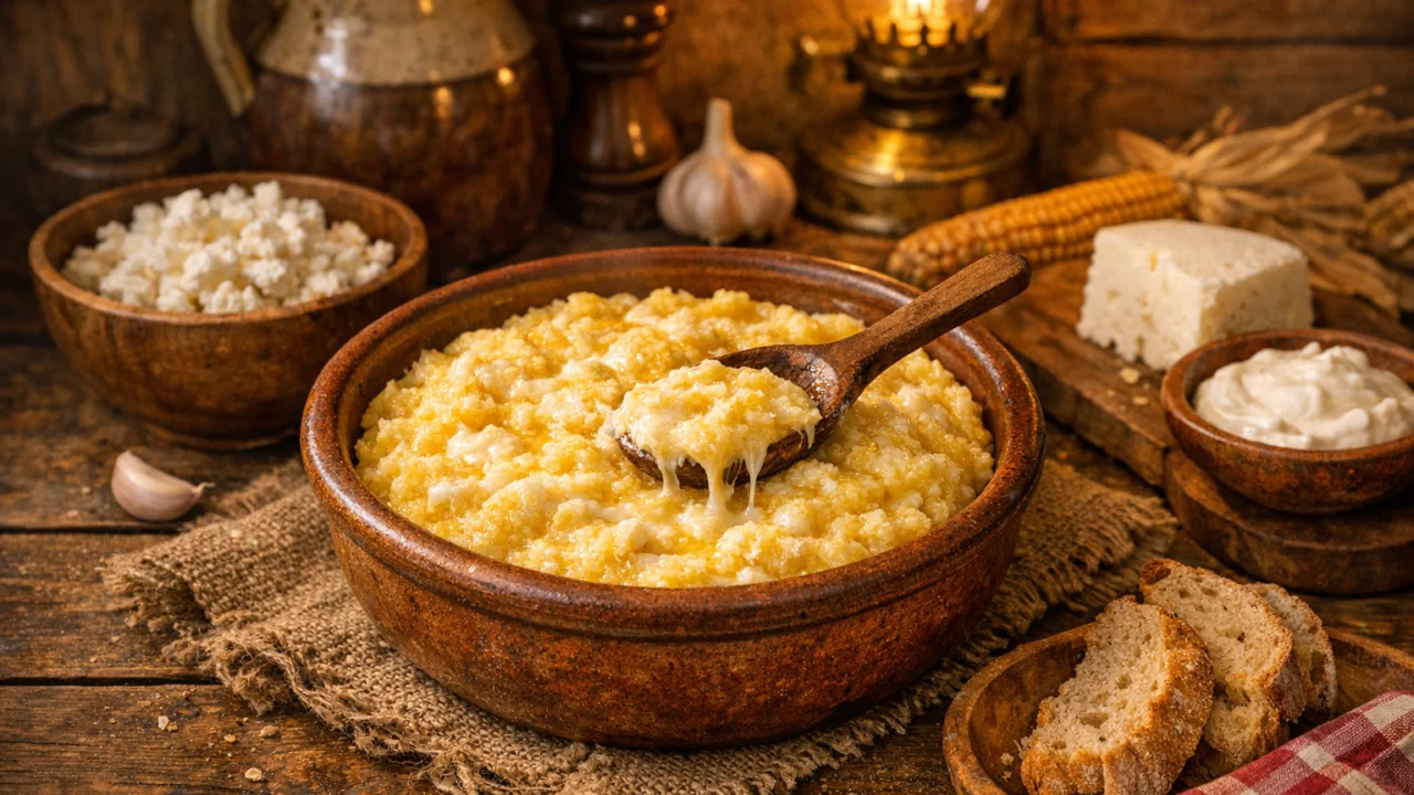 Tradicionalna priprema jela Najbolja palenta sa sirom