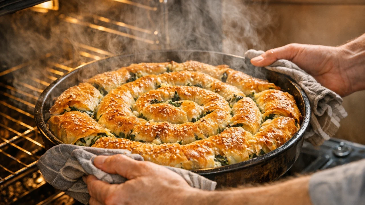 Priprema jela Najbolja pita sa sirom i spinatom