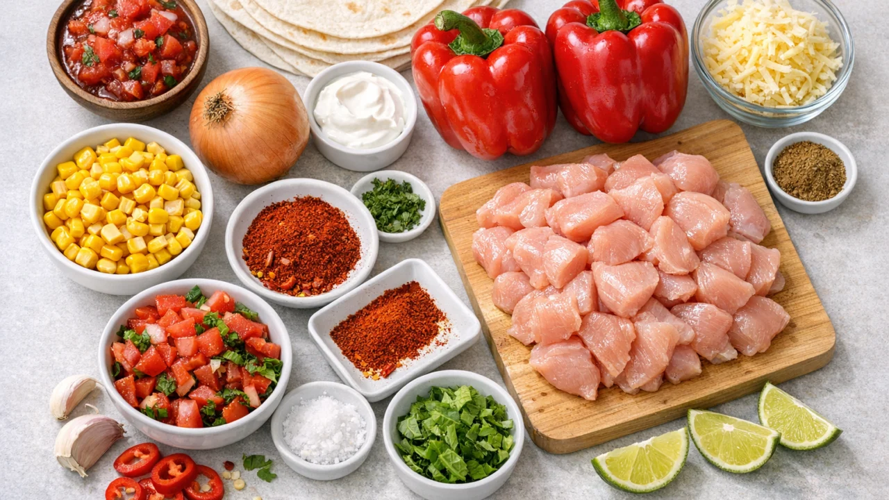 Sastojci za Najbolja tortilja s piletinom