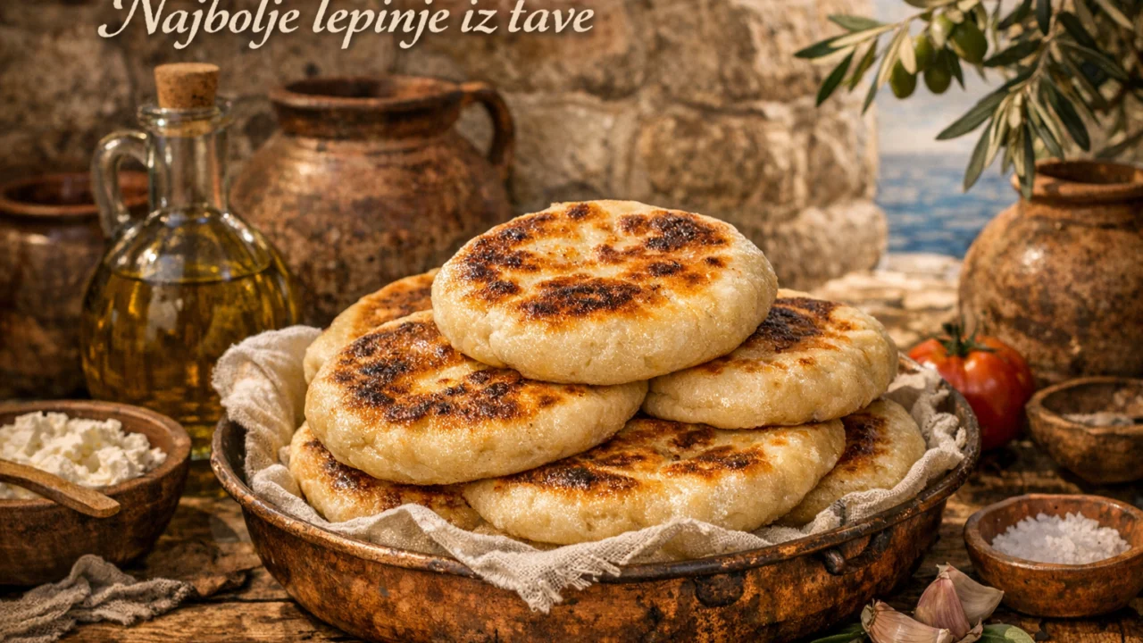 Tradicionalna priprema jela Najbolje lepinje iz tave