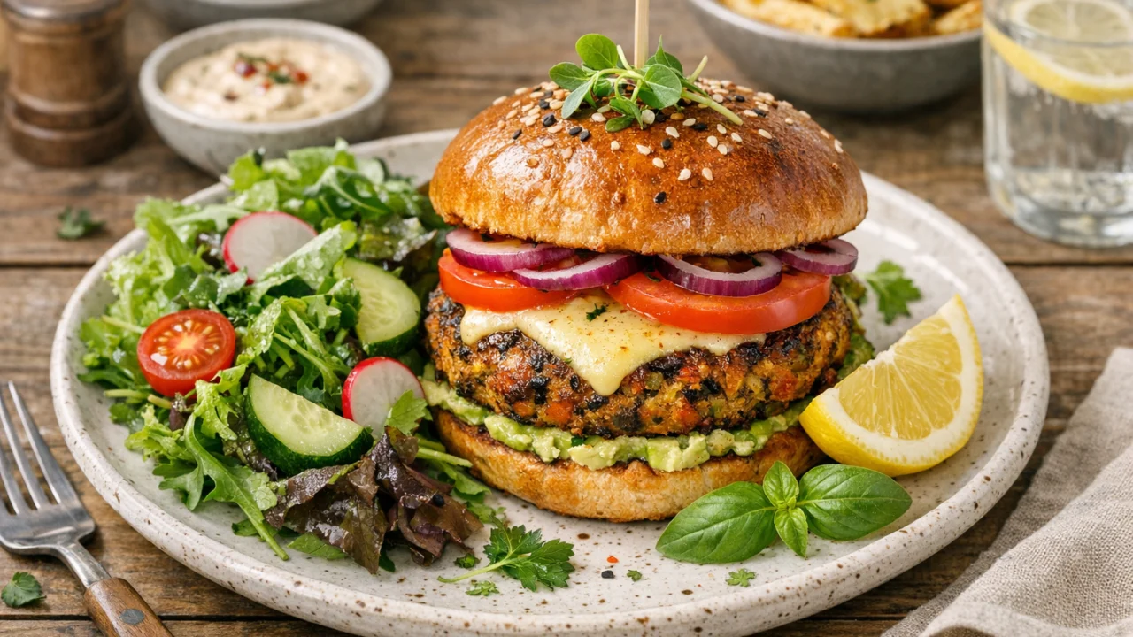 Posluživanje i varijacije Najbolji burger od povrća