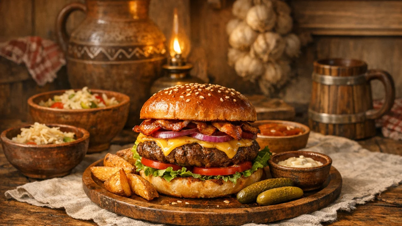 Tradicionalna priprema jela Najbolji domaći burger