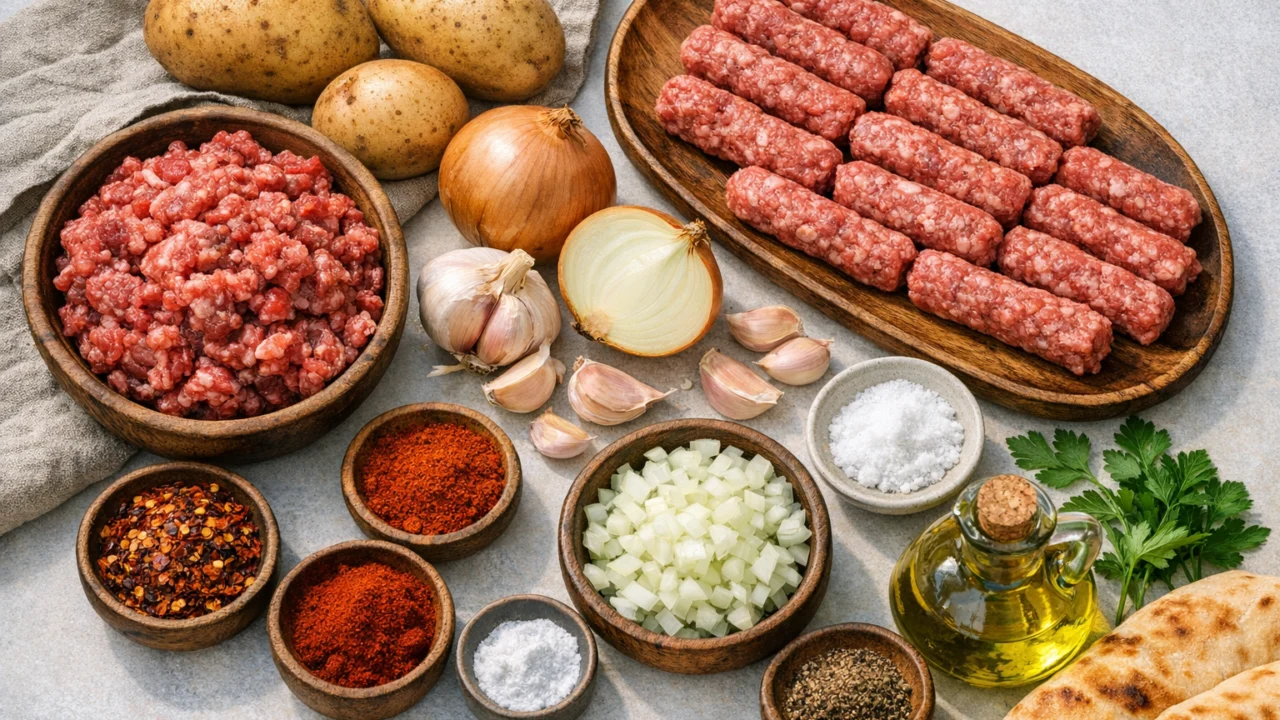 Sastojci za Najbolji recept za ćevape domaće